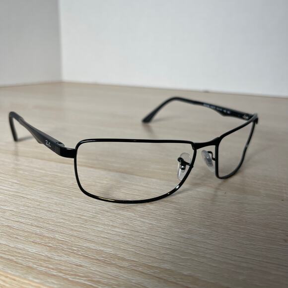 NWOT Ray-Ban RB3498 002/71 Sunglasses Frames Only Black Metal 61-17-135 - Picture 1 of 8